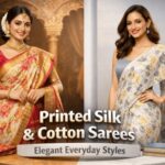 Printed Silk and Cotton Sarees