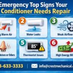 Emergency Top Signs Your Air Conditioner Needs Repair